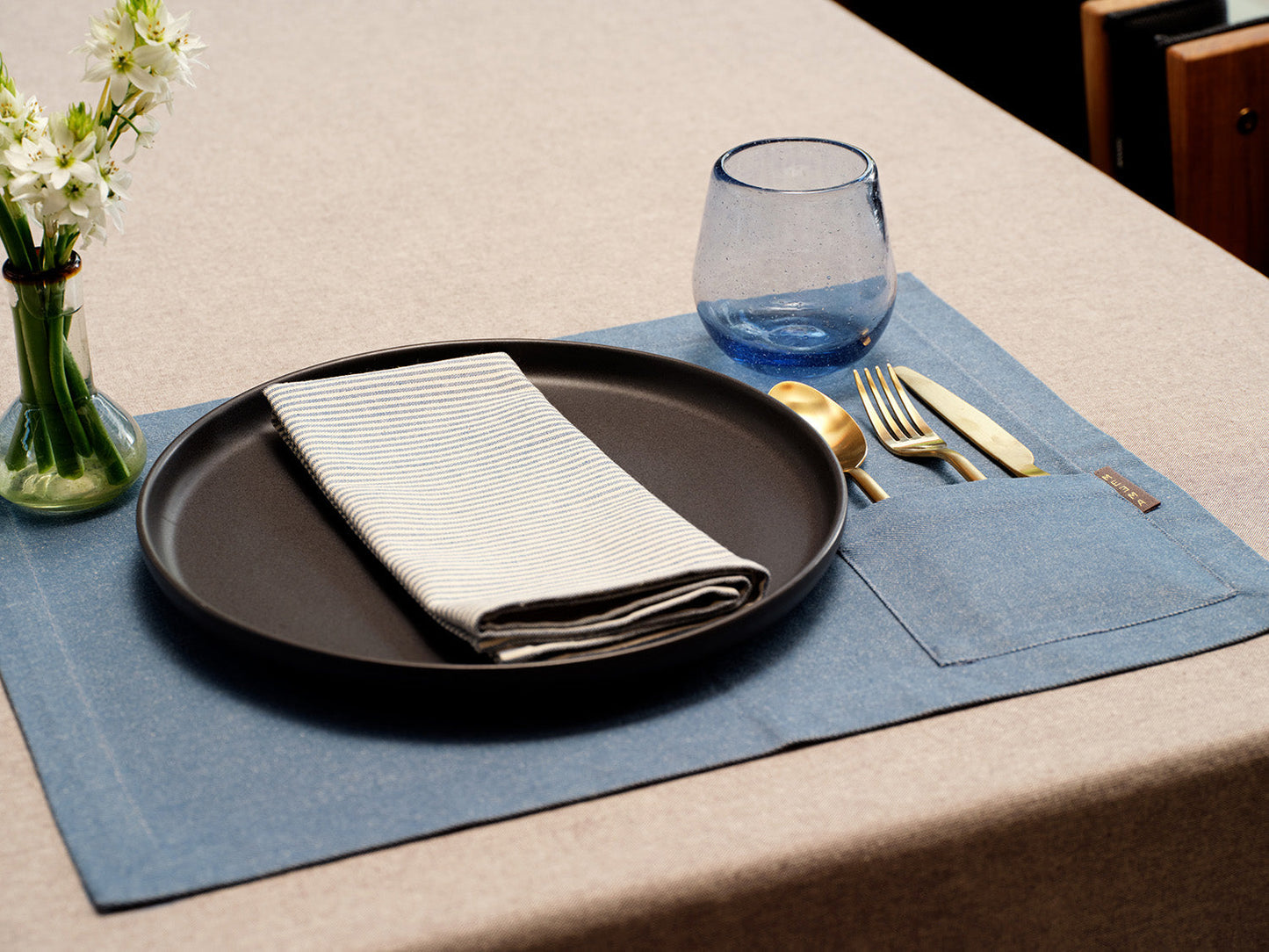 Cotton Cloth Placemats, Set of 4